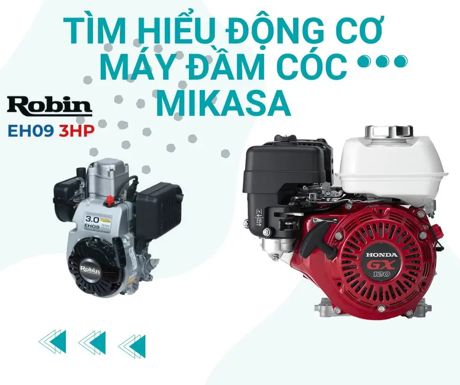 Tìm Hiểu động Cơ Máy đầm Cóc Mikasa